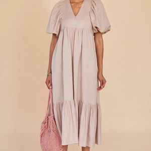 NWT Hunter Bell Palmer dress in clay
